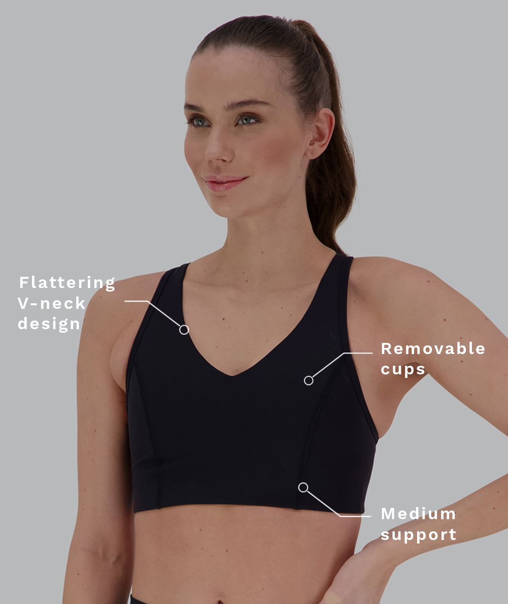 Padded Everyday Bra#color_black