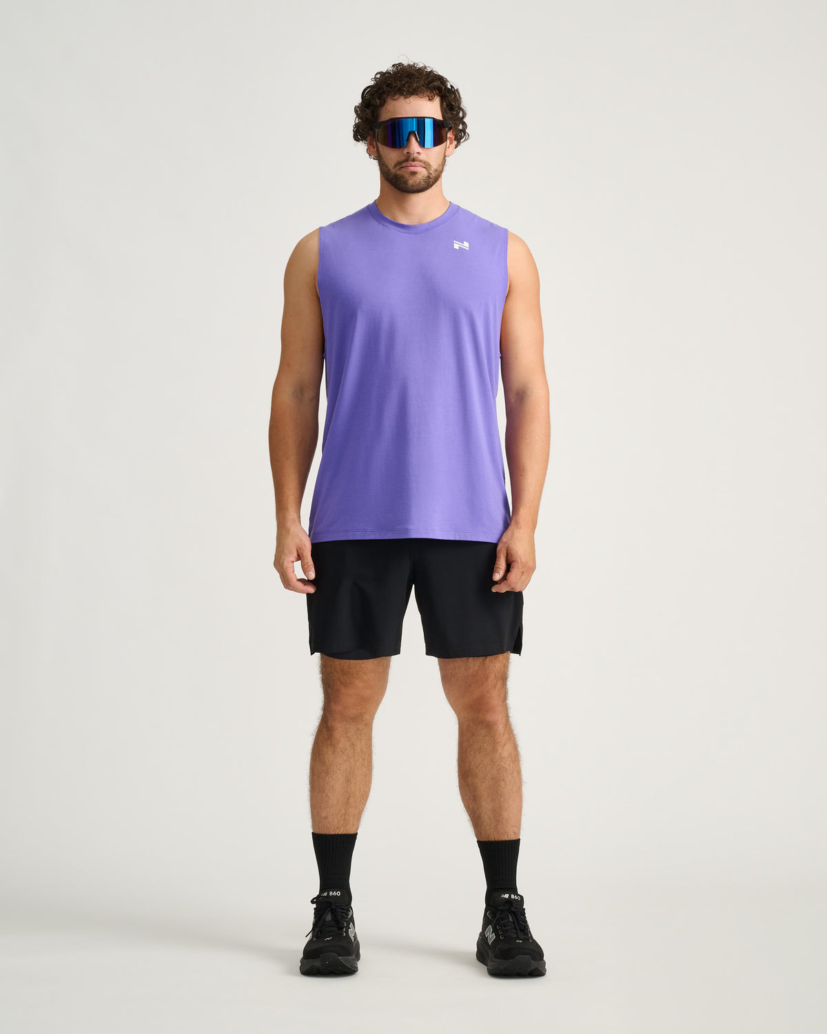 Men's Training Muscle Tank Top
#color_violet-vibe