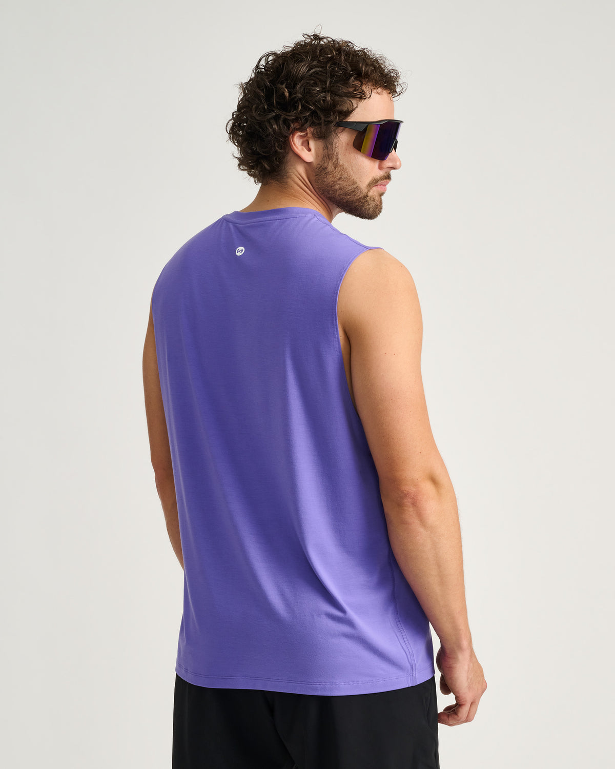 Men's Training Muscle Tank Top
#color_violet-vibe