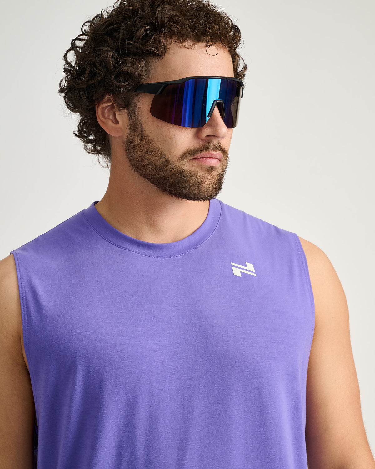 Men's Training Muscle Tank Top
#color_violet-vibe