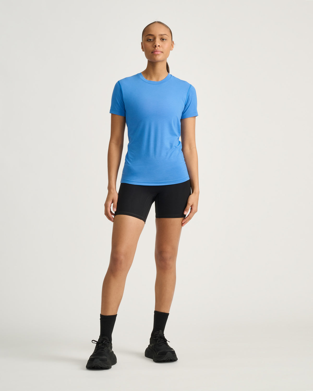 Women's training tee #color_blue-blaze