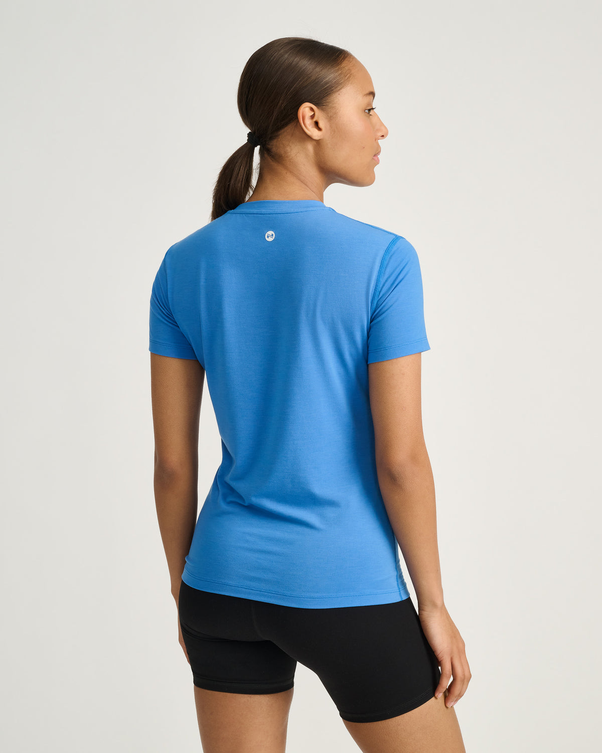 Women's training tee #color_blue-blaze