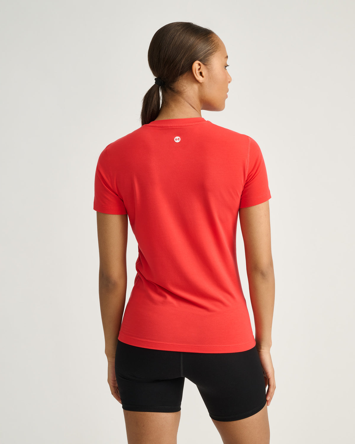Women's training tee #color_candy-red