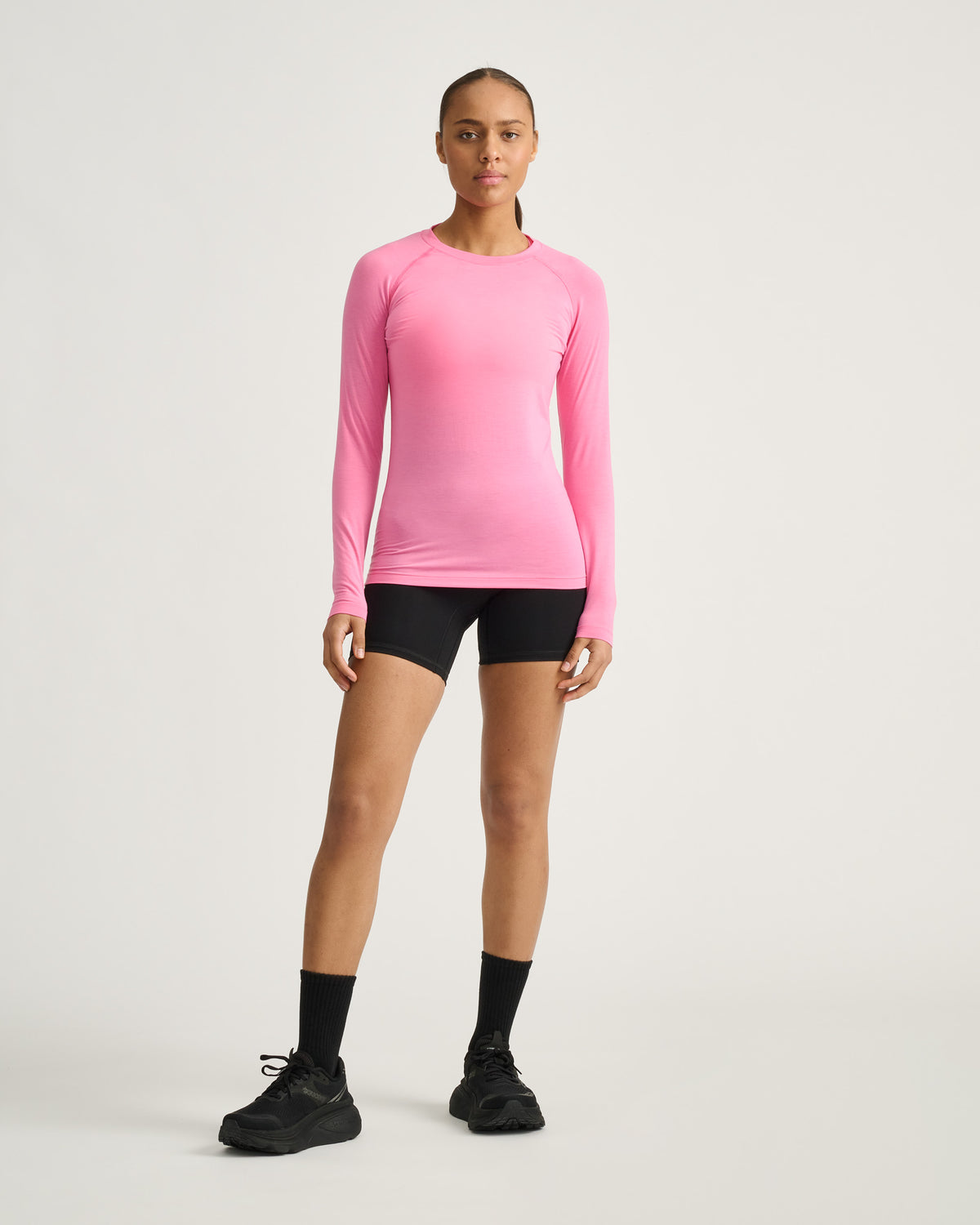 Women's training longsleeve #color_candy-pink