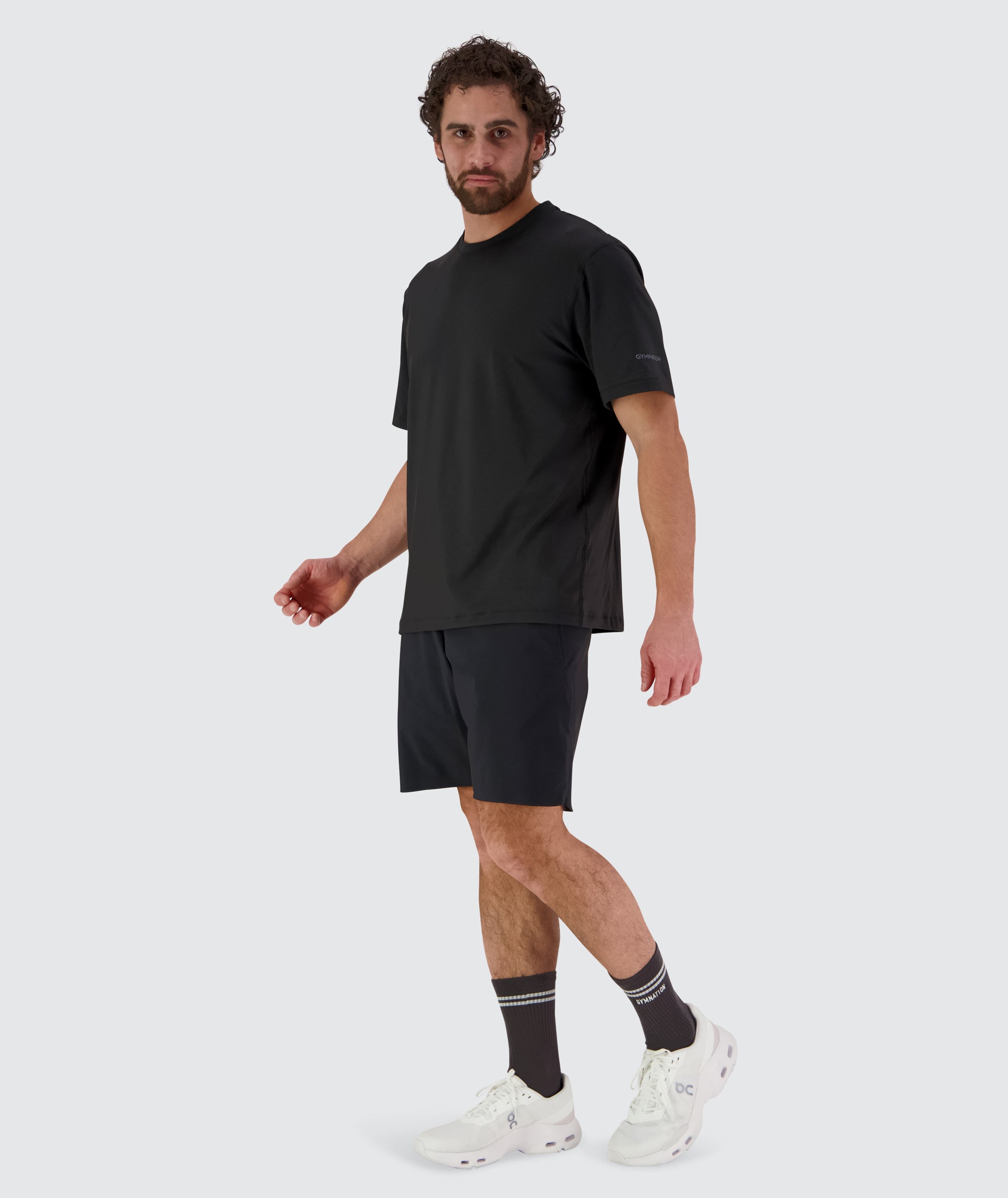 Gymnation ComfyKnit training T-Shirt - Unisex #color_black