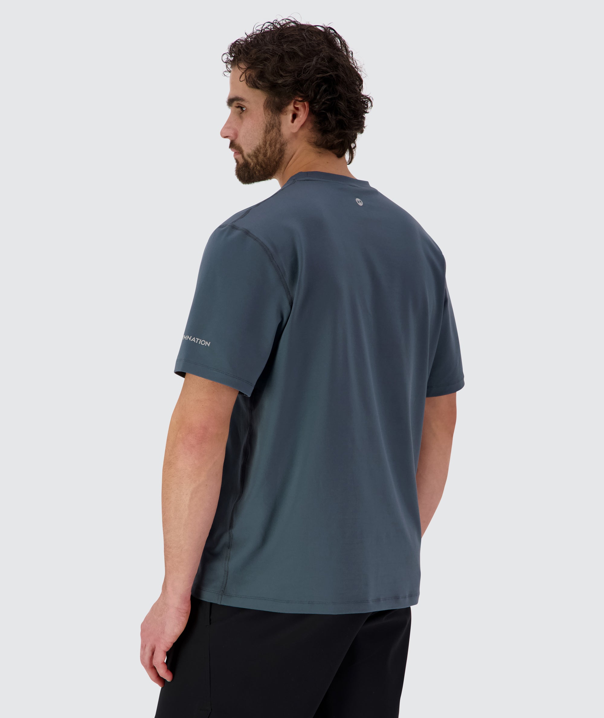 Gymnation ComfyKnit training T-Shirt - Unisex #color_dusty-navy