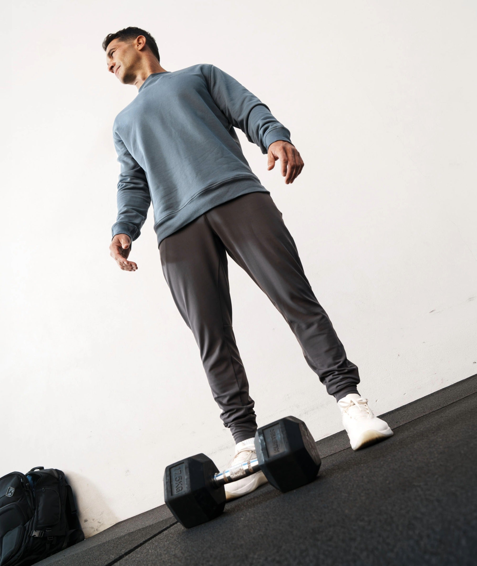 Men's SuperSoft Joggers #color_gravel-grey