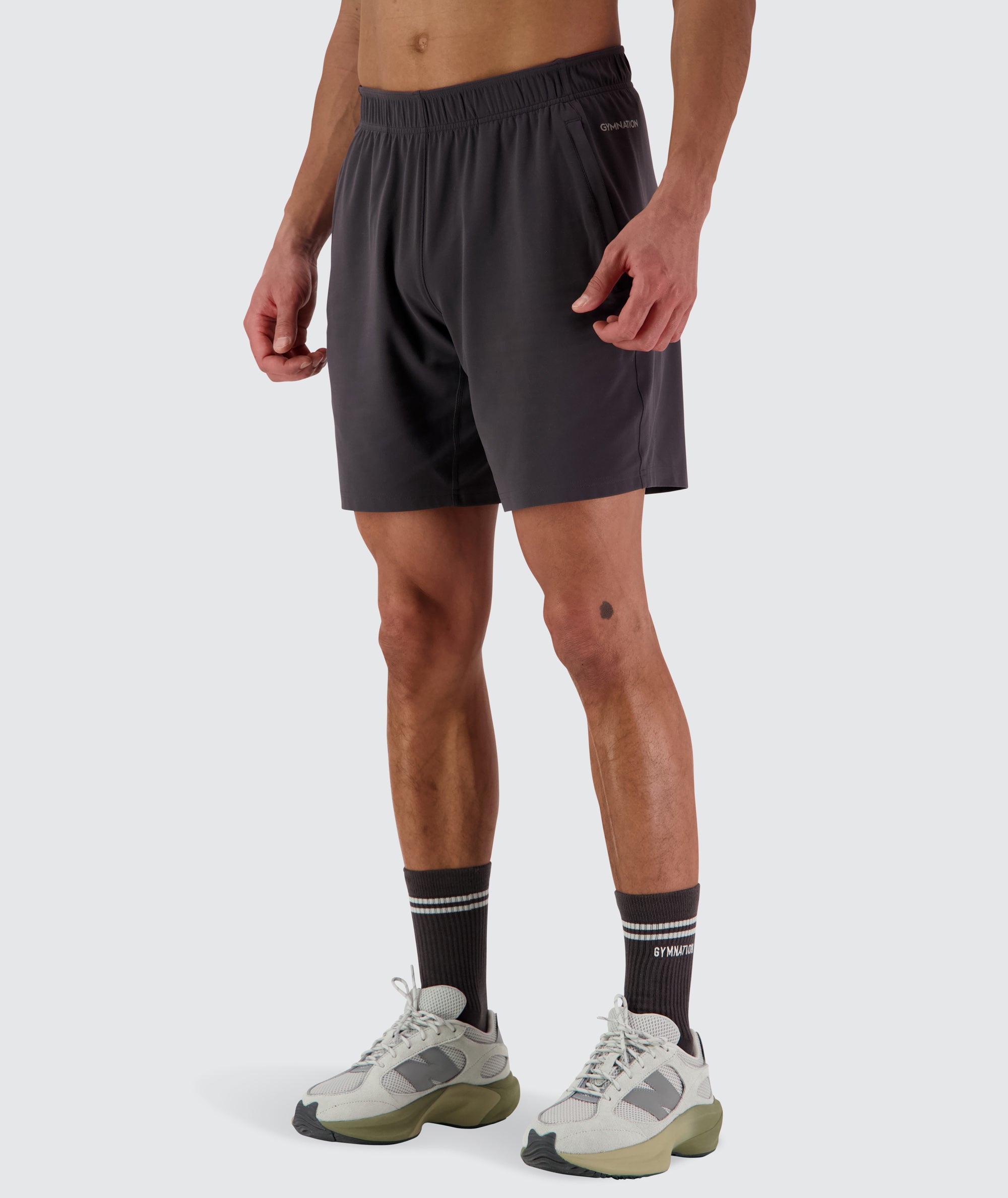 Men's SuperSoft Shorts #color_gravel-grey