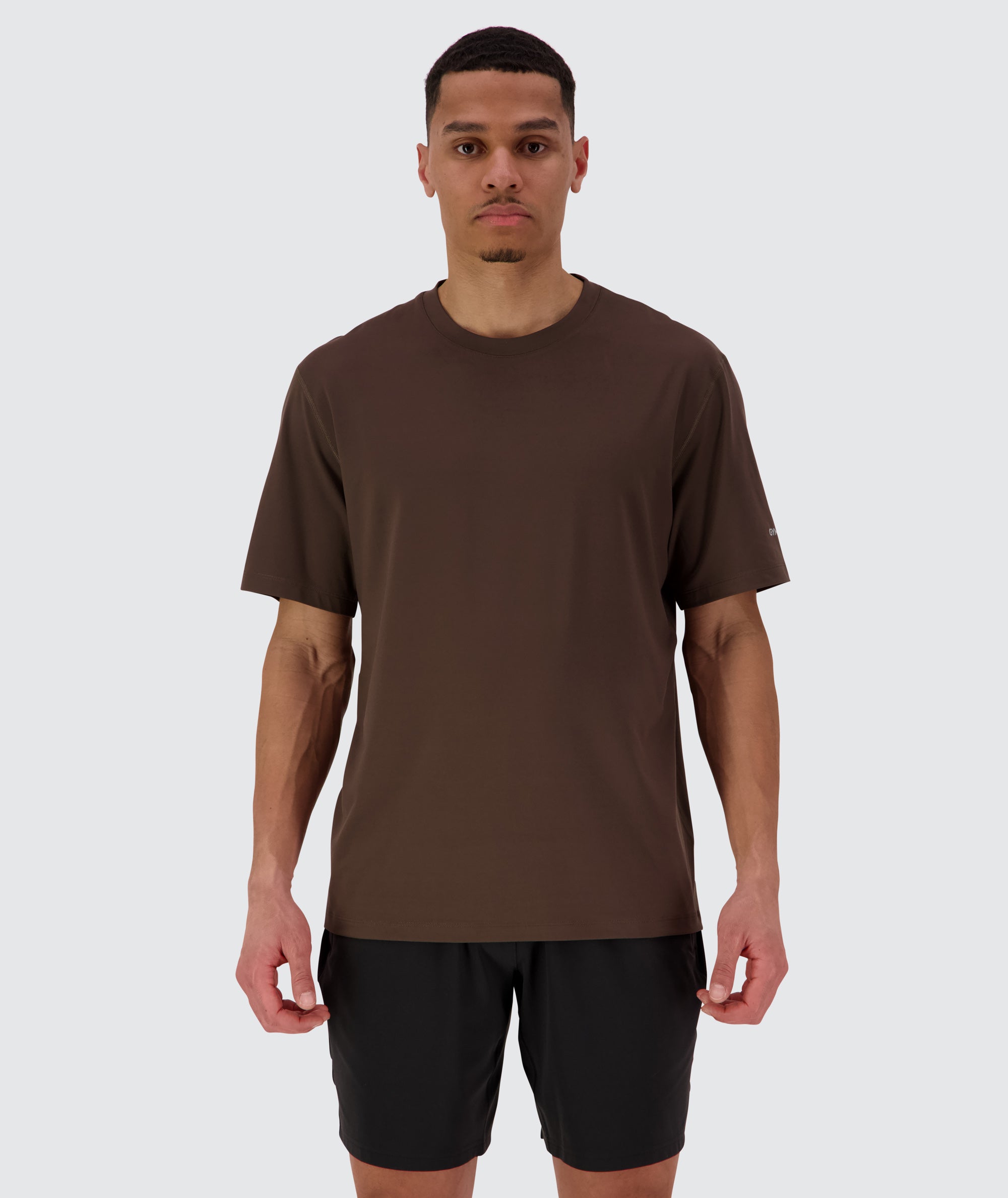 Gymnation ComfyKnit training T-Shirt - Unisex #color_coffee-bean