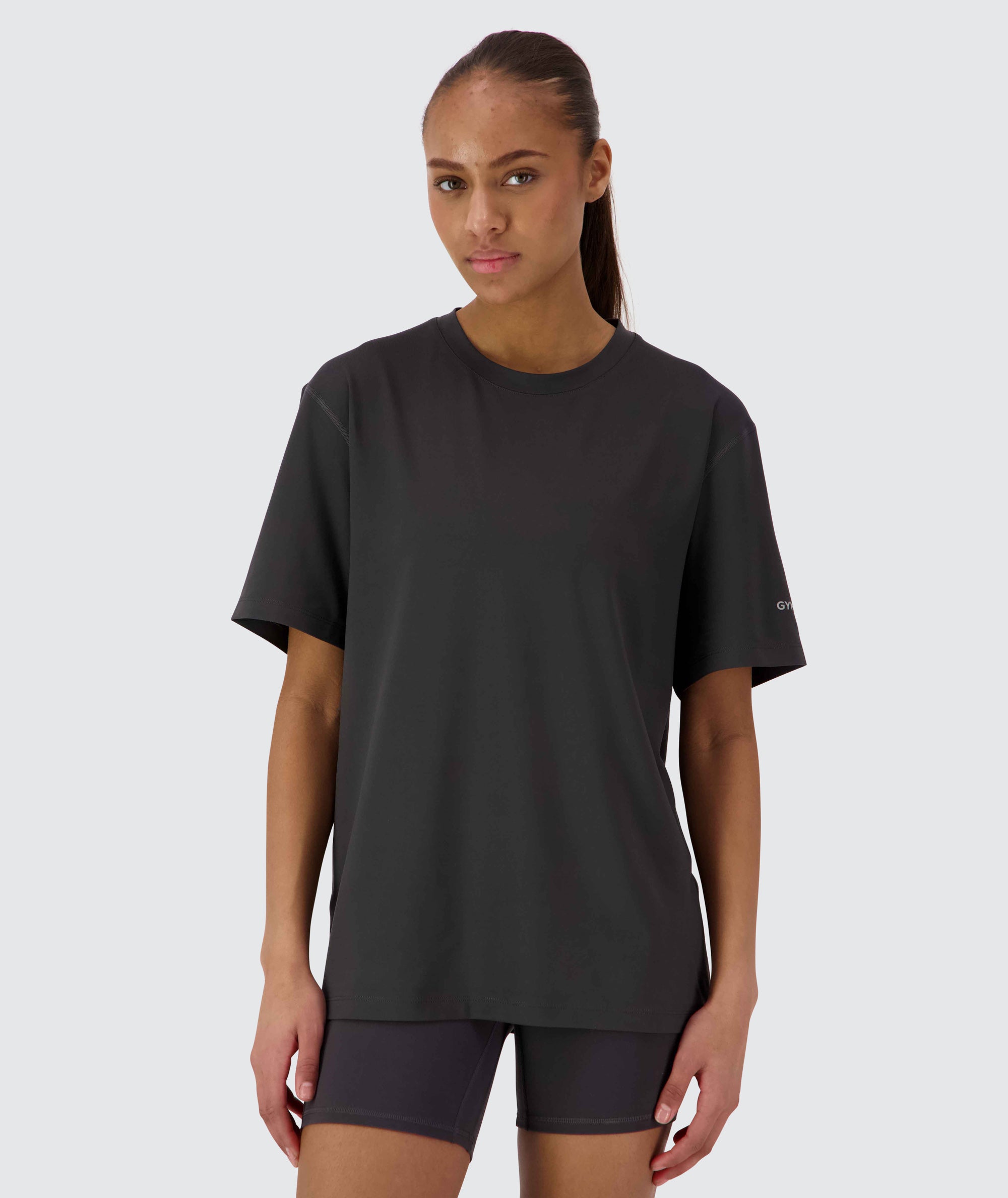 Gymnation ComfyKnit training T-Shirt - Unisex #color_gravel-grey