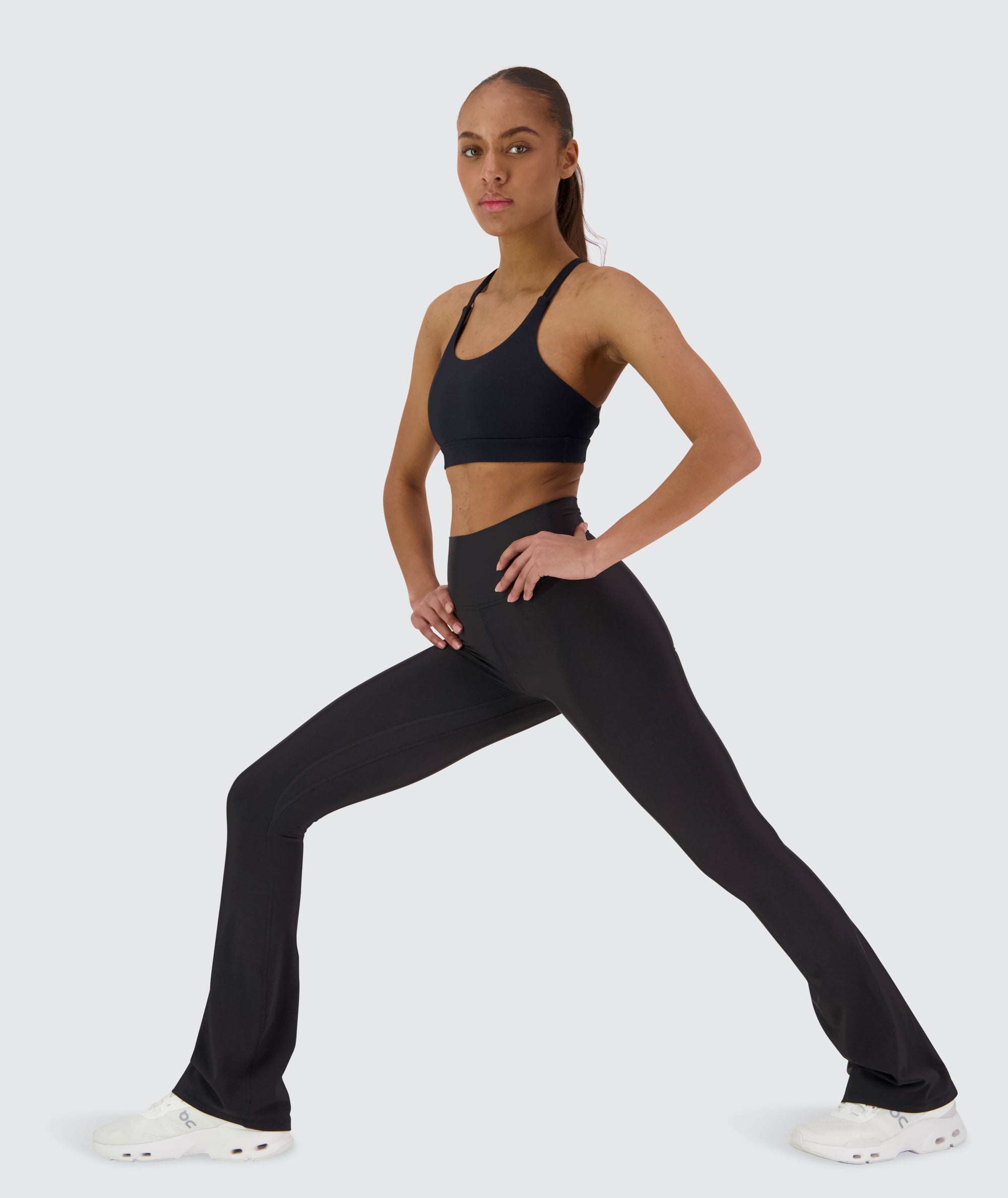 SuperSoft Flared Leggings #color_black