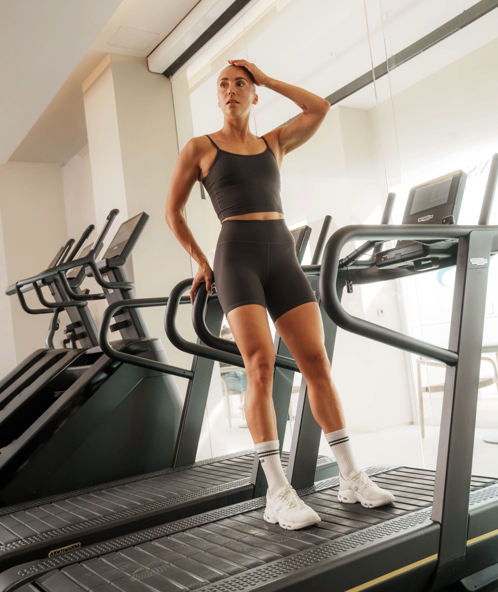 Supersoft shorts 15cm for women, #color_gravel-grey