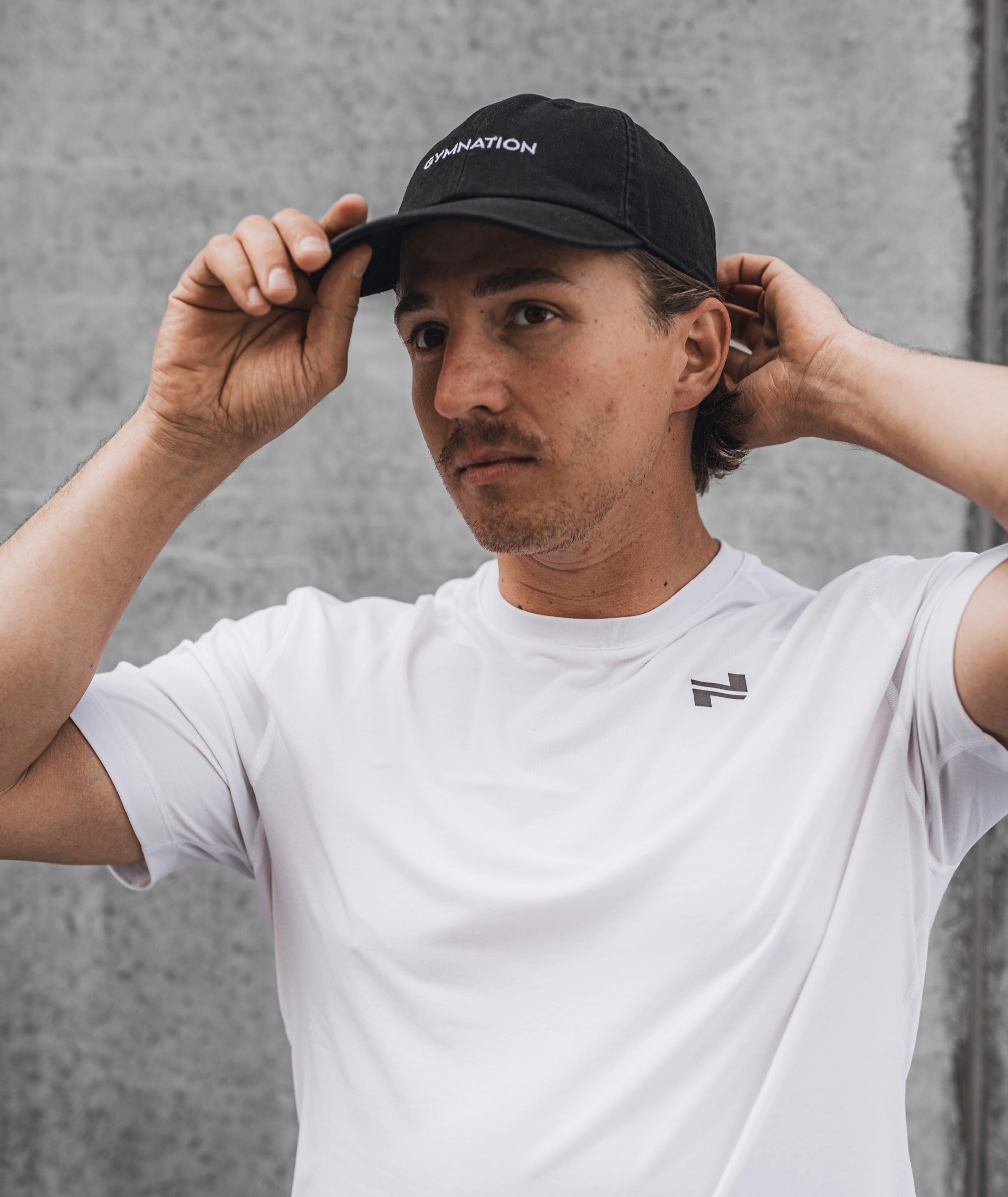 Gymnation Cotton Cap #color_black