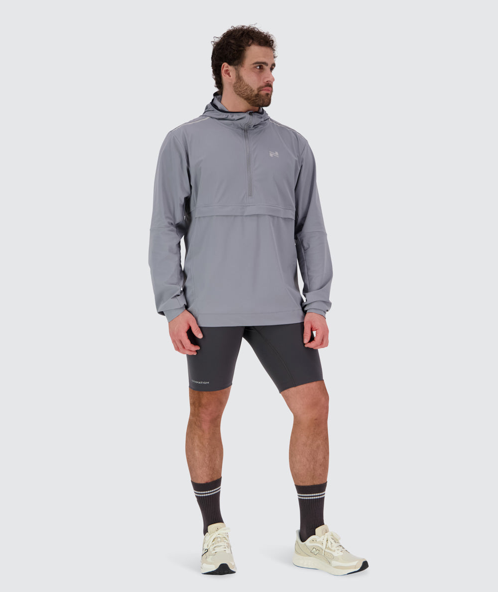 Men's Baselayer Shorts#color_gravel-grey