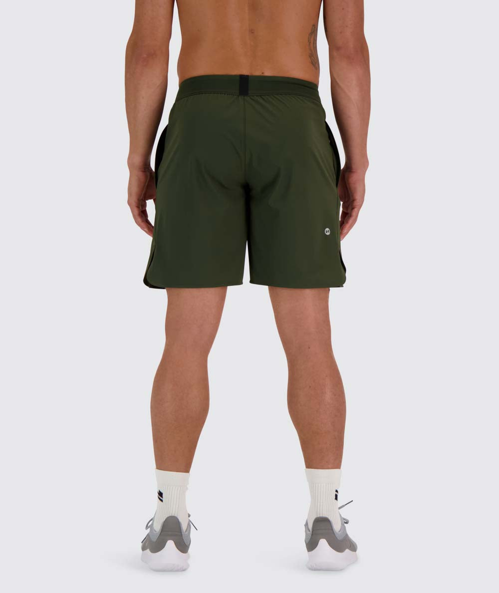 performance shorts#color_army-green