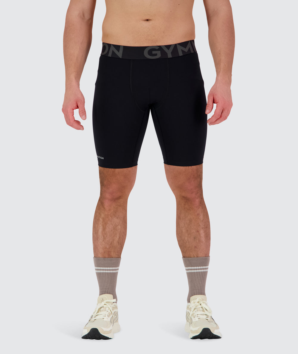 Men's Baselayer Shorts#color_black