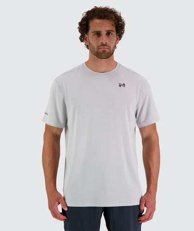 Comfortable and soft men's training t-Shirt#cool_grey
