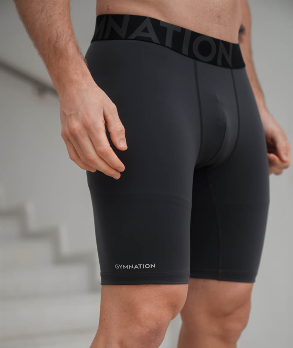 Men's Baselayer Shorts#color_black