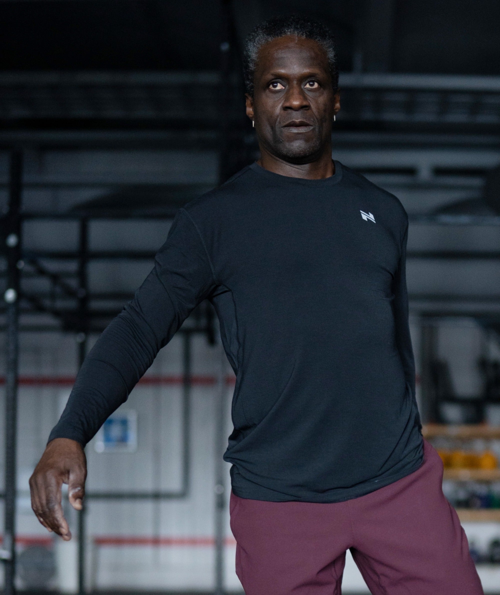 Men's Training Longsleeve #color_black