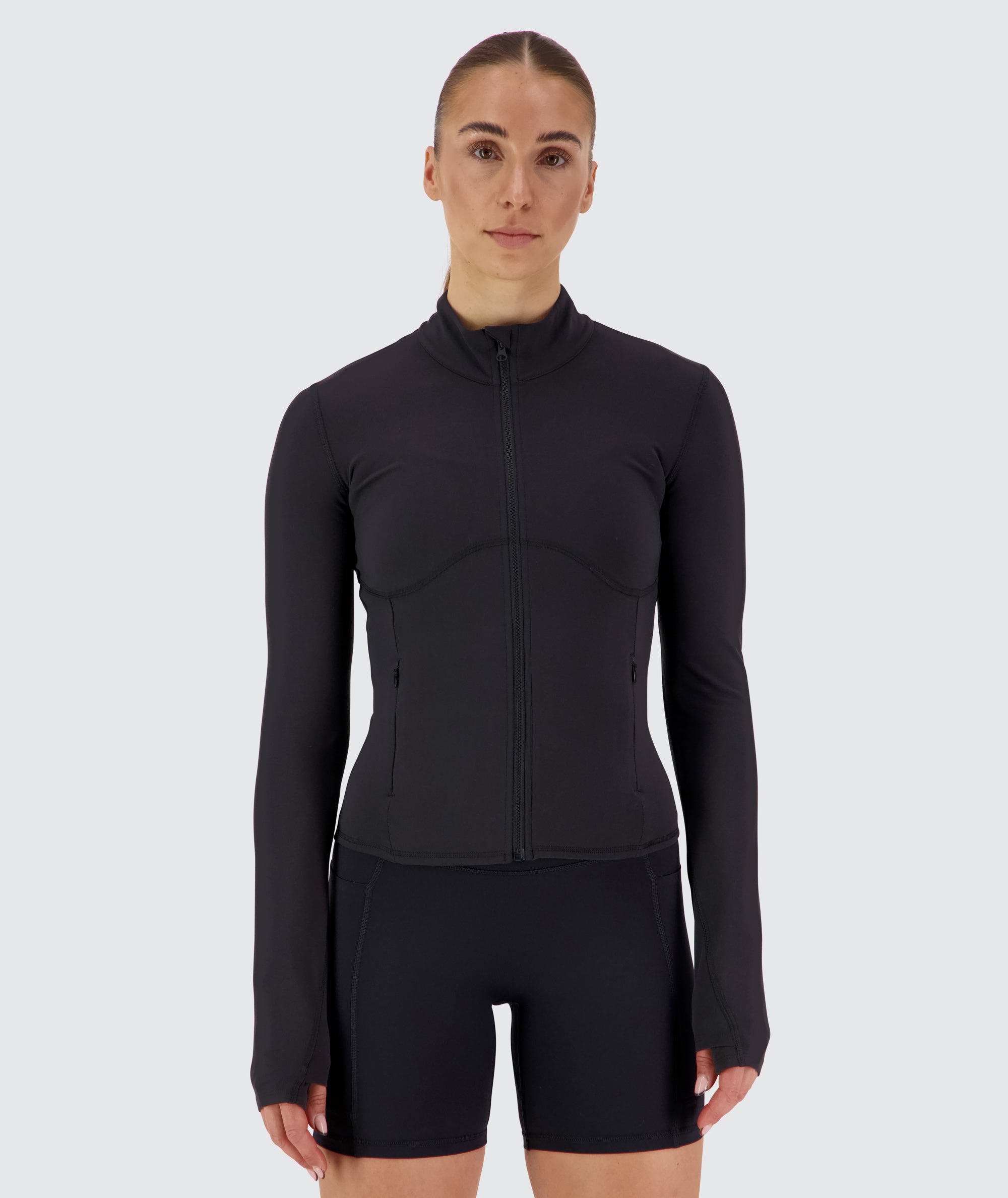 Women's SuperSoft Jacket, Model 176 cm / size S#color_black