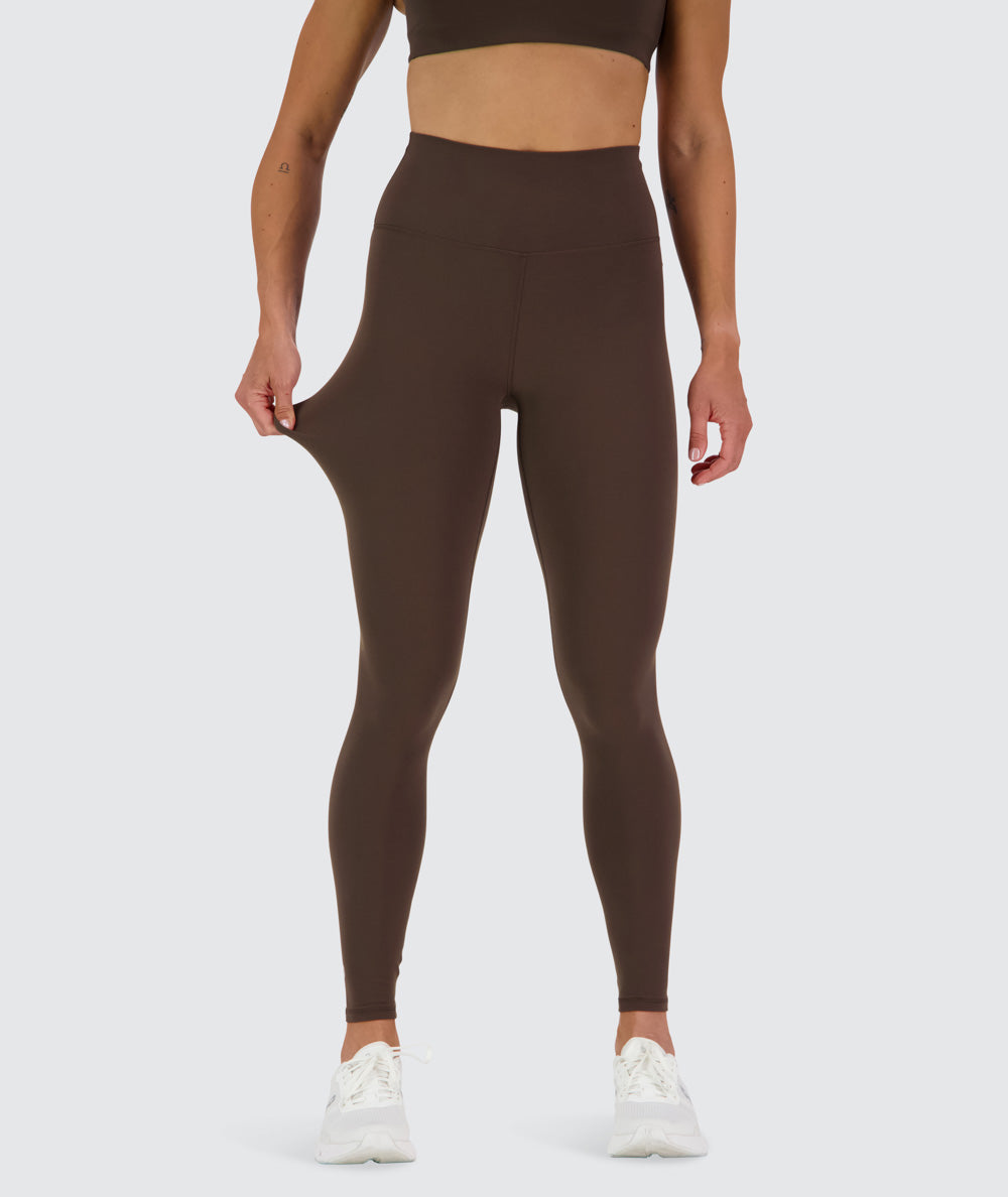 Supersoft legging for everything, Model 176 cm / size S#color_coffee-bean