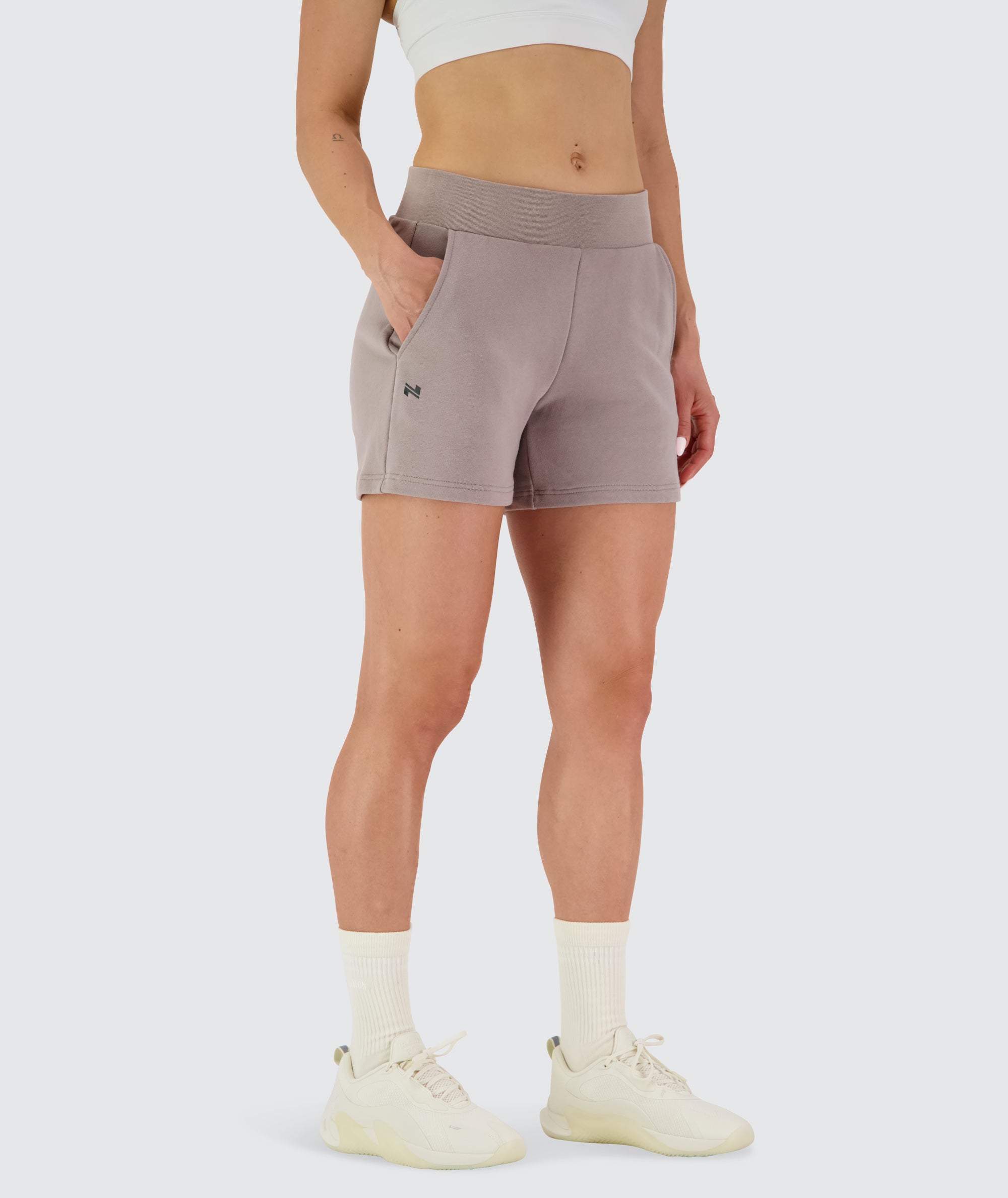 Womens Sweatshorts #color_sand