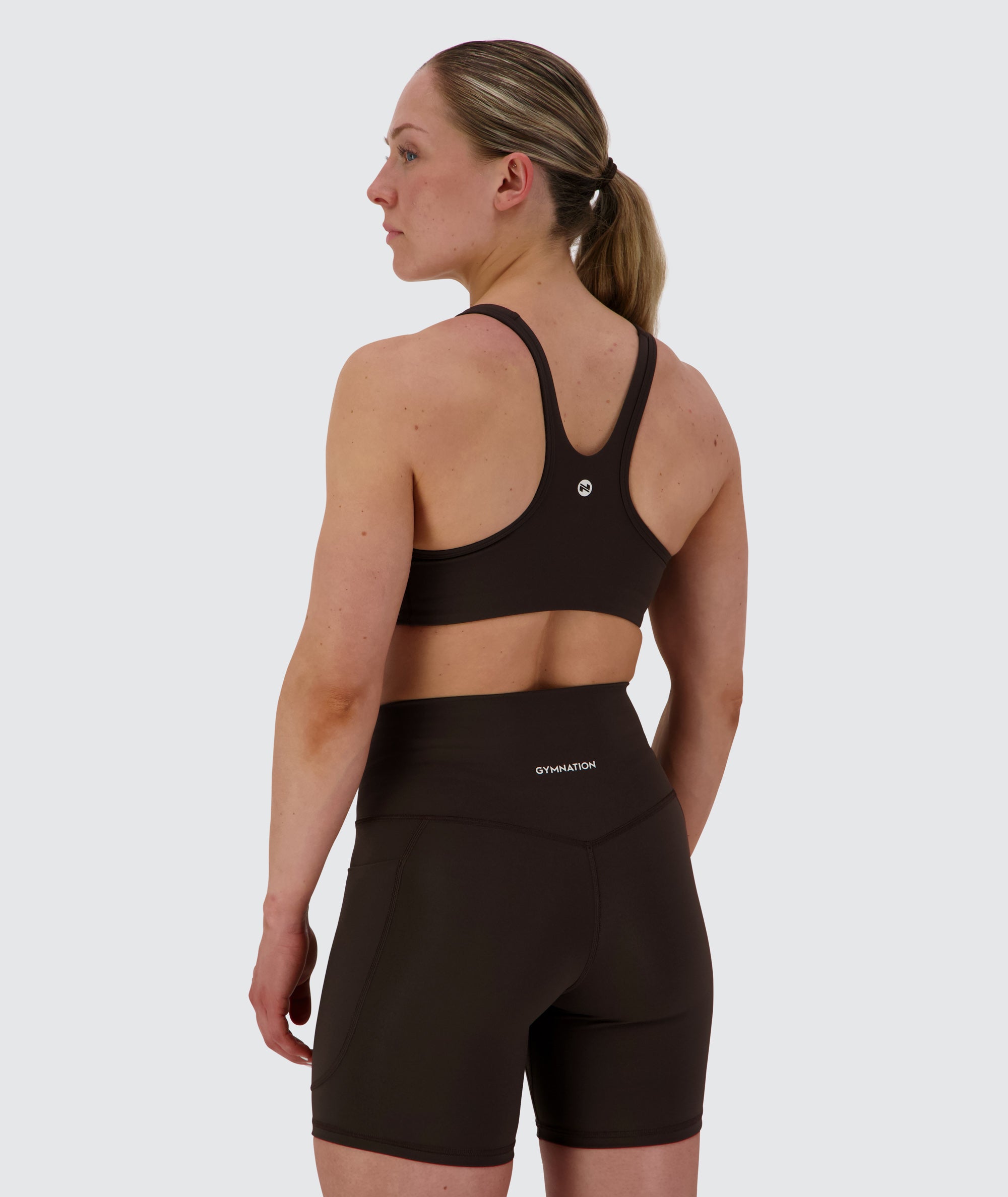 EveryForm V-Neck Sports Bra #color_moody-espresso