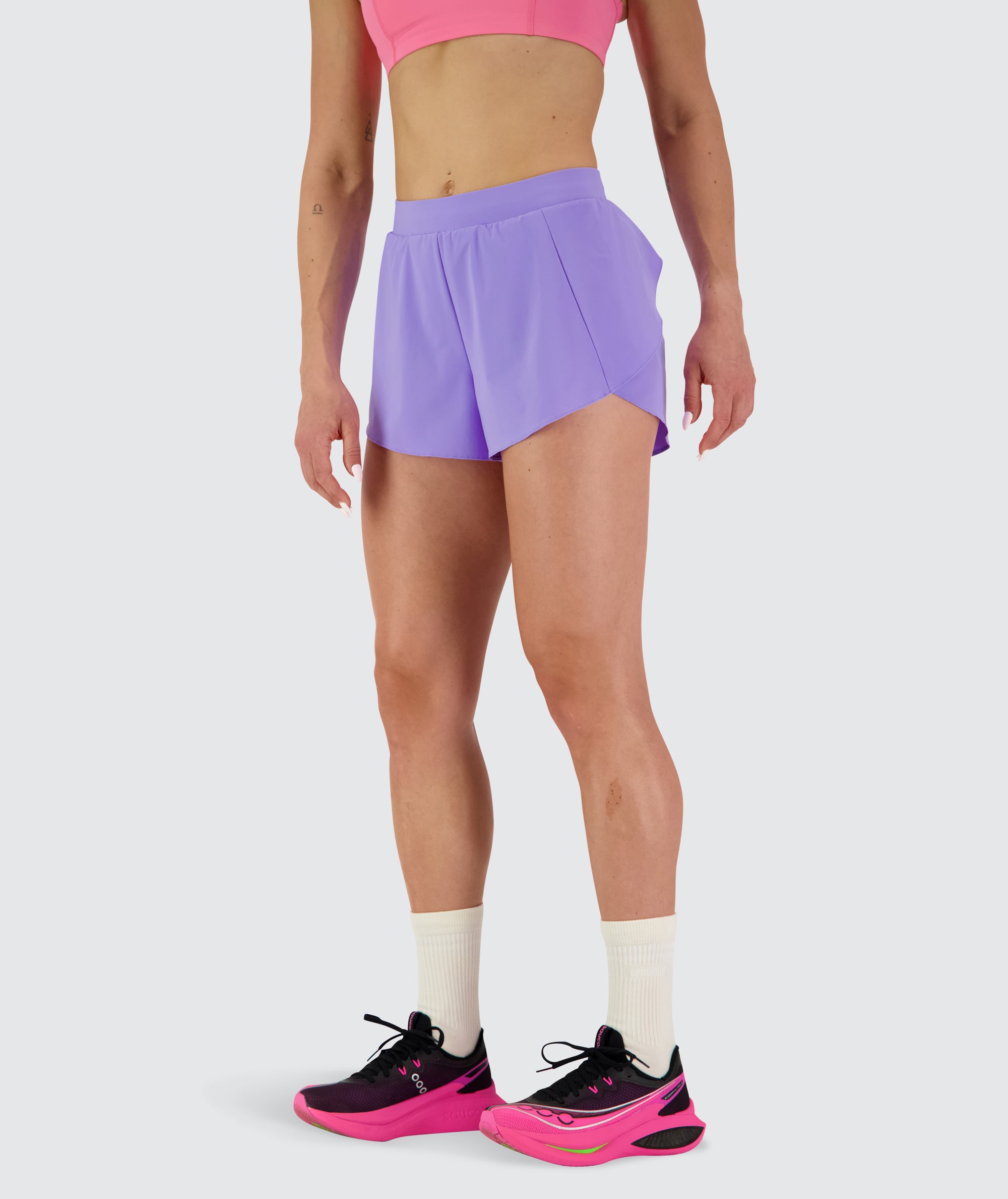 Women's Hybrid Elite Shorts #color_violet-haze