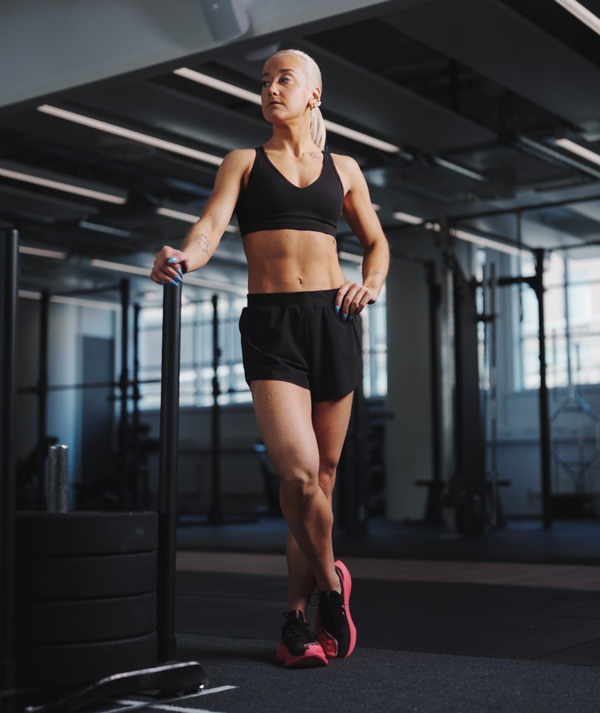 Women's Hybrid Elite Shorts #color_black