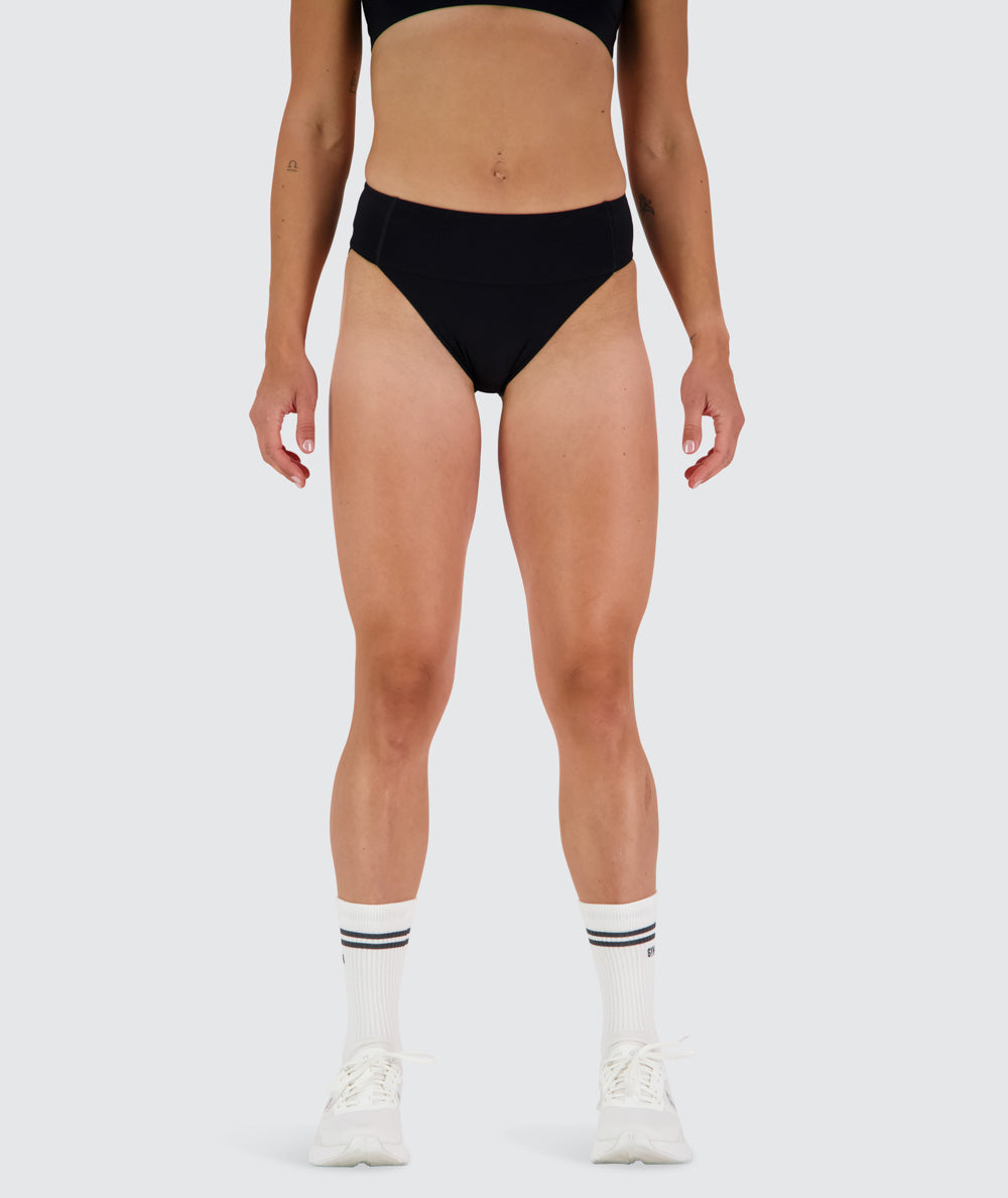 Women's Running Brief, Model 176 cm / size S#color_black