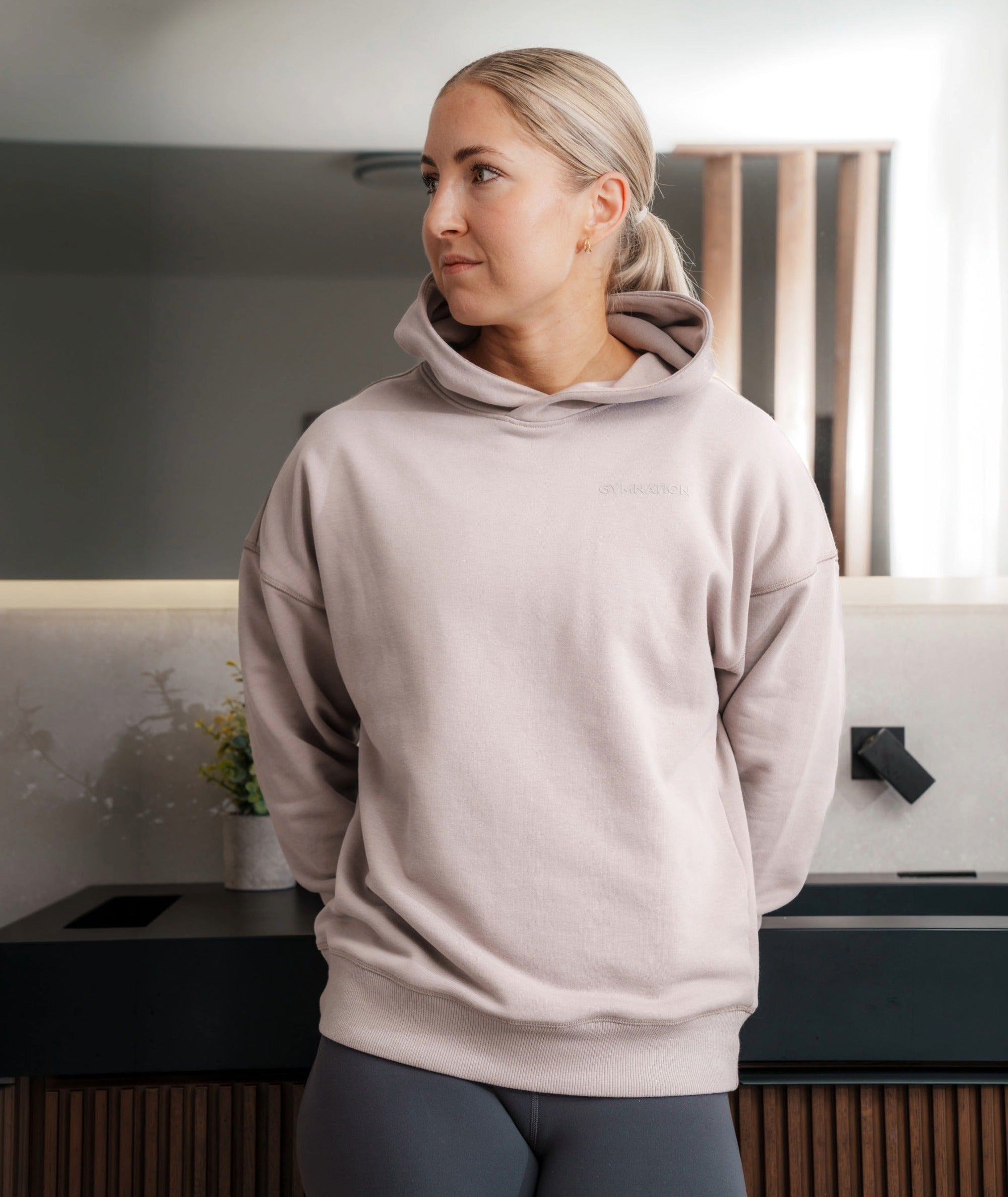 Women's Hoodie #color_sand