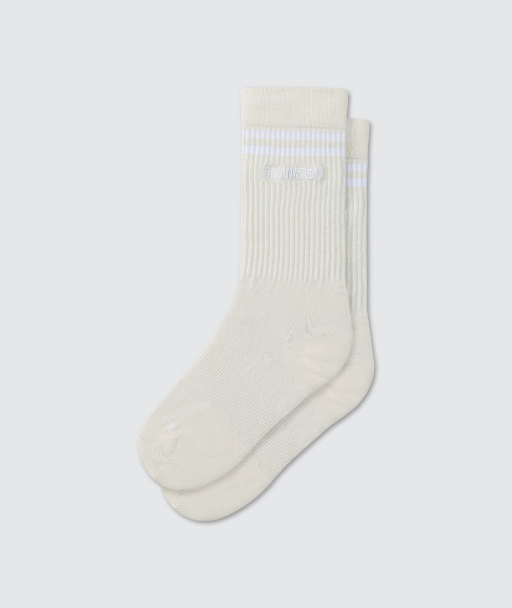 Gymnation Socks#color_off-white