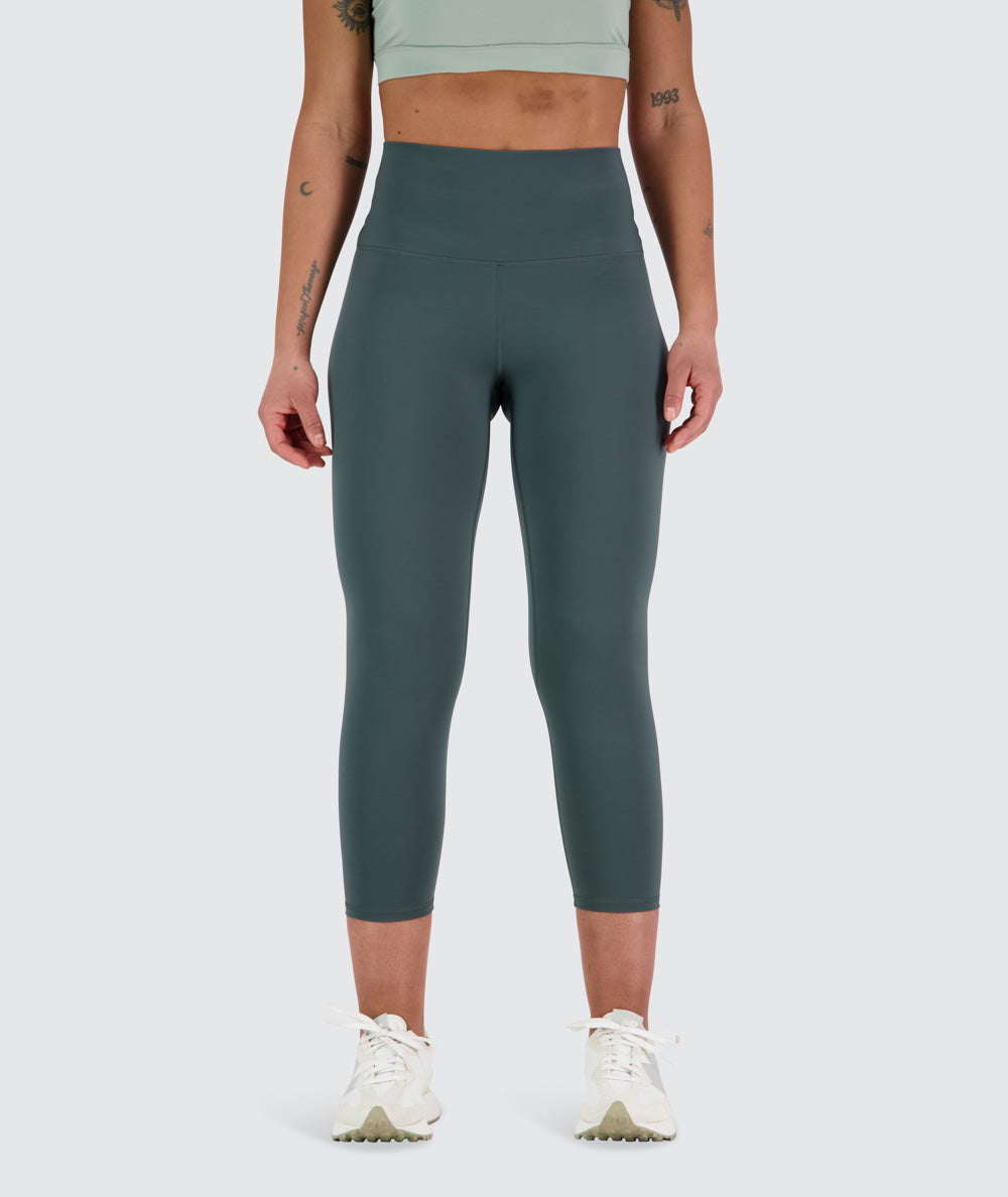 high-waist 7/8 tights#color_sage
