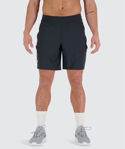 men's training shorts#dark_grey