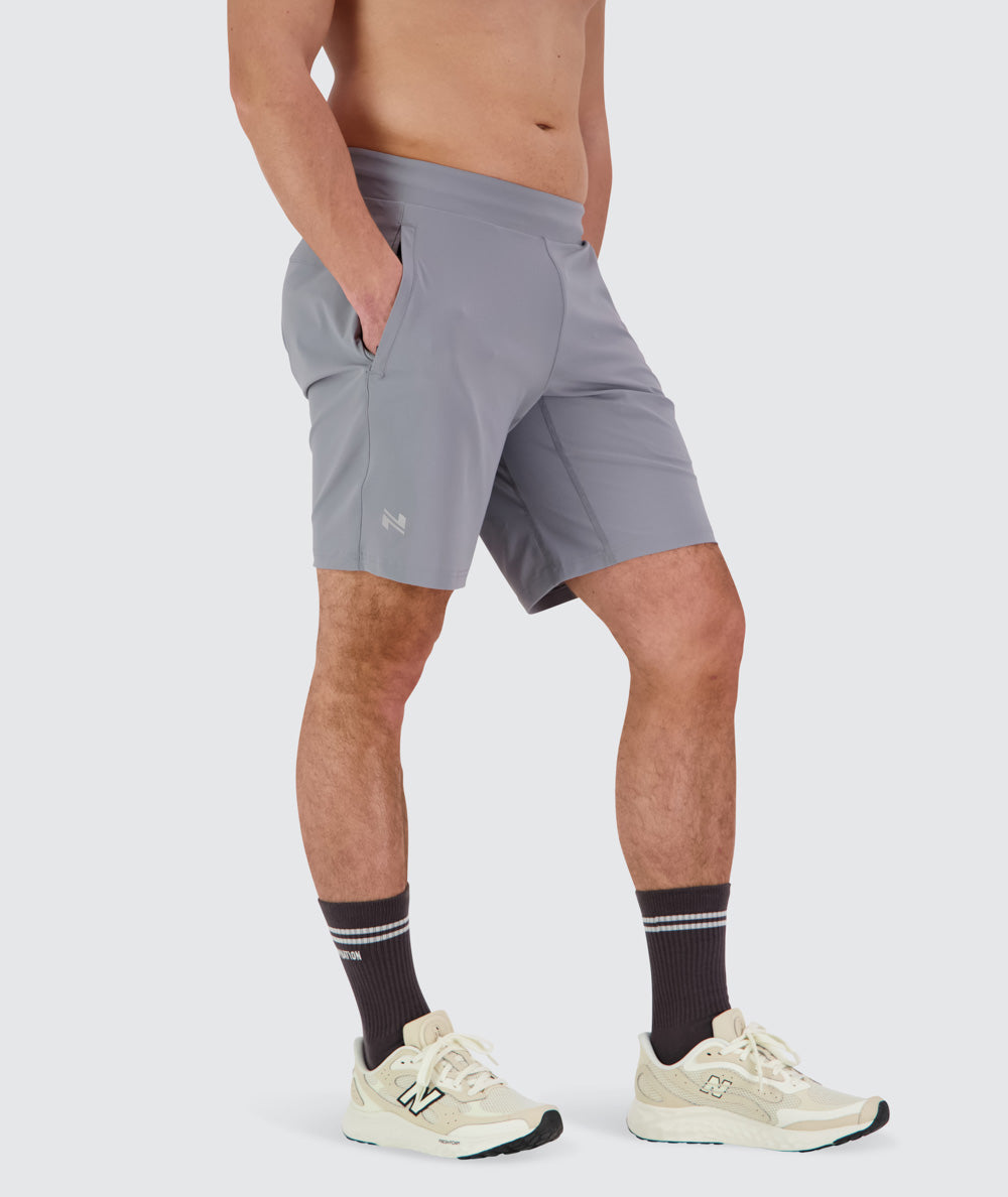 Men's training shorts#color_light-grey
