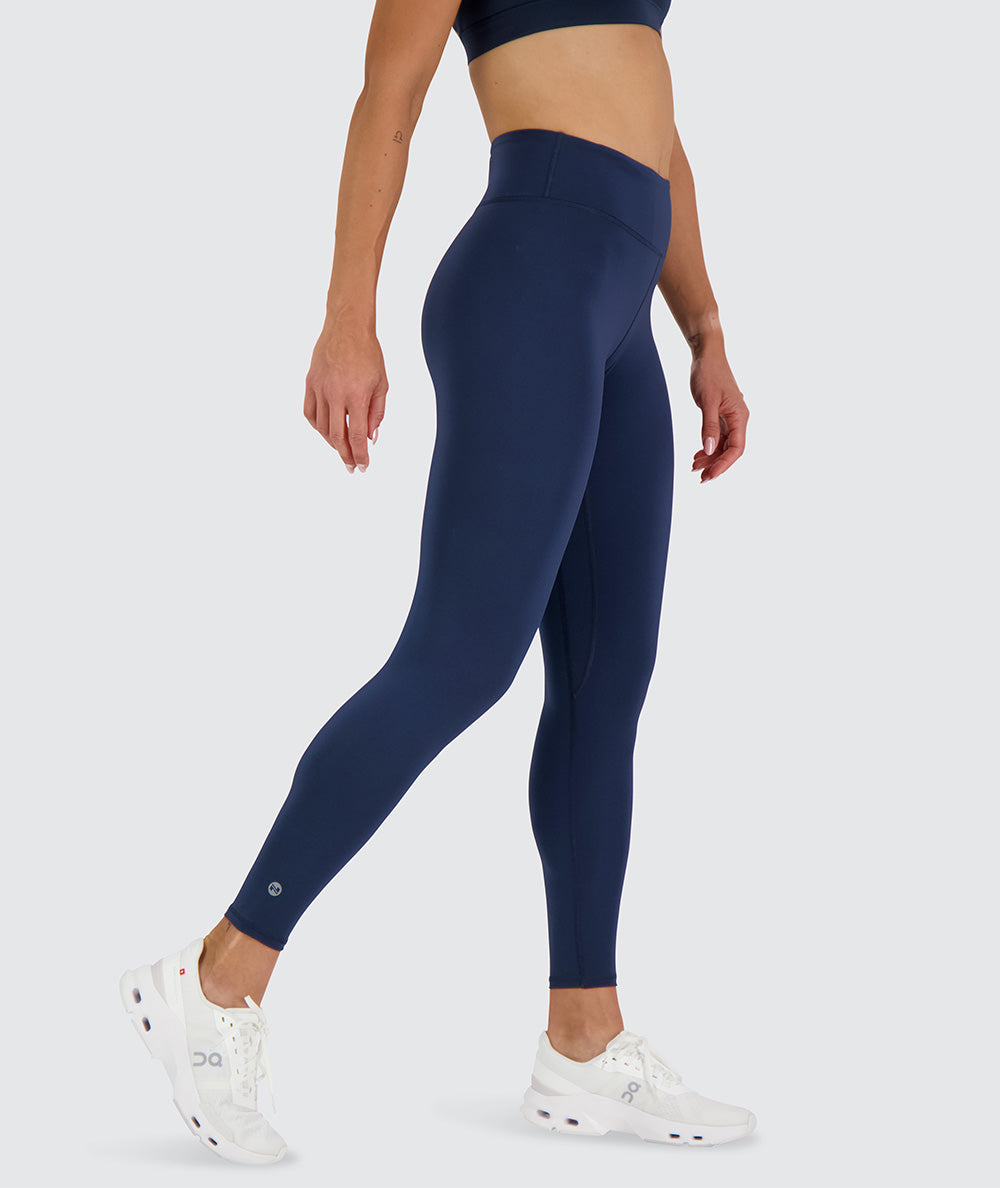 Mid-Waist Training Tights#color_dark-navy