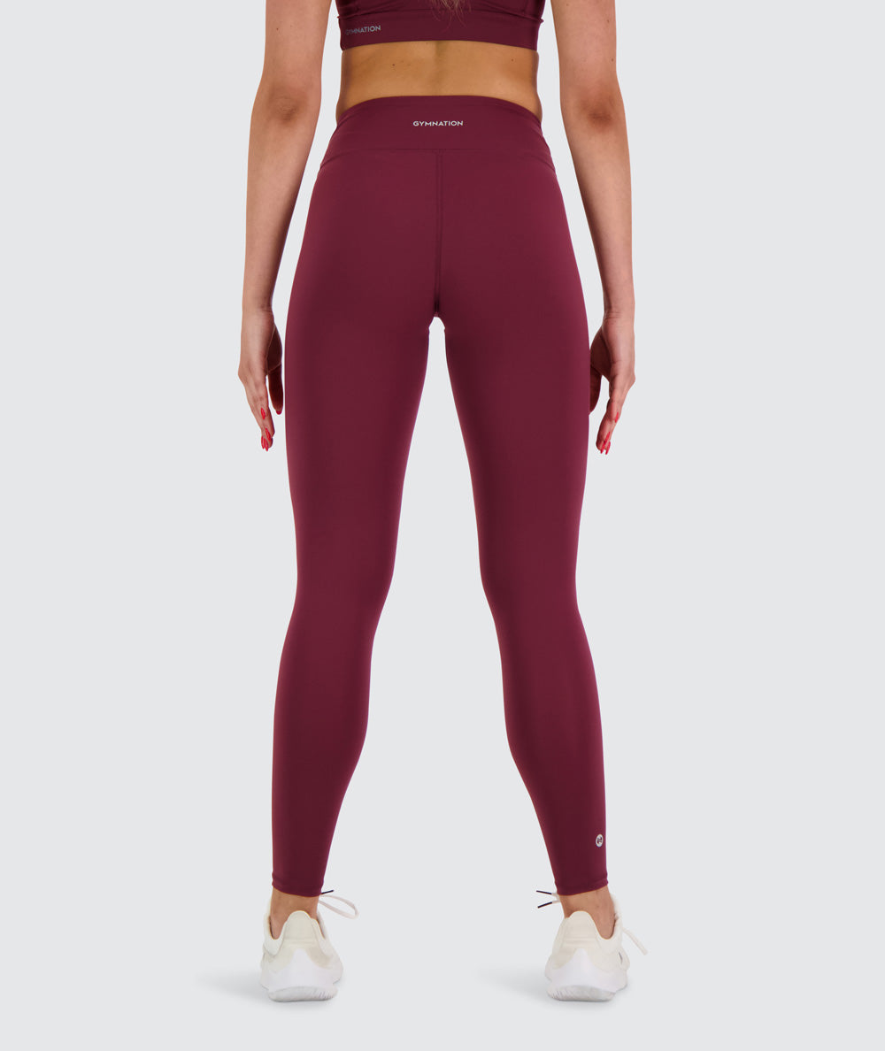 mid-waist#wine red