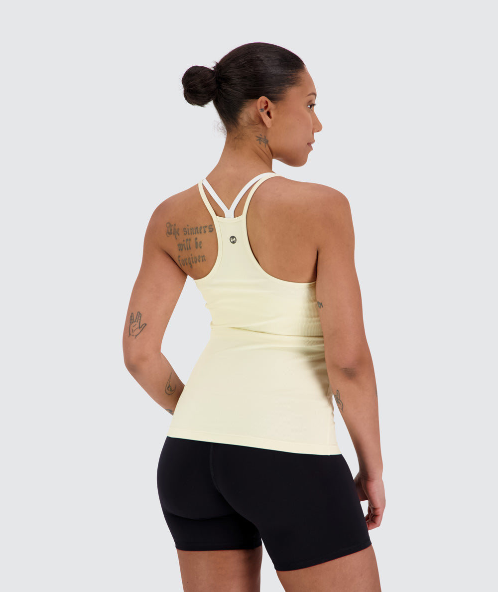 Women's Strappy Top#color_off-white