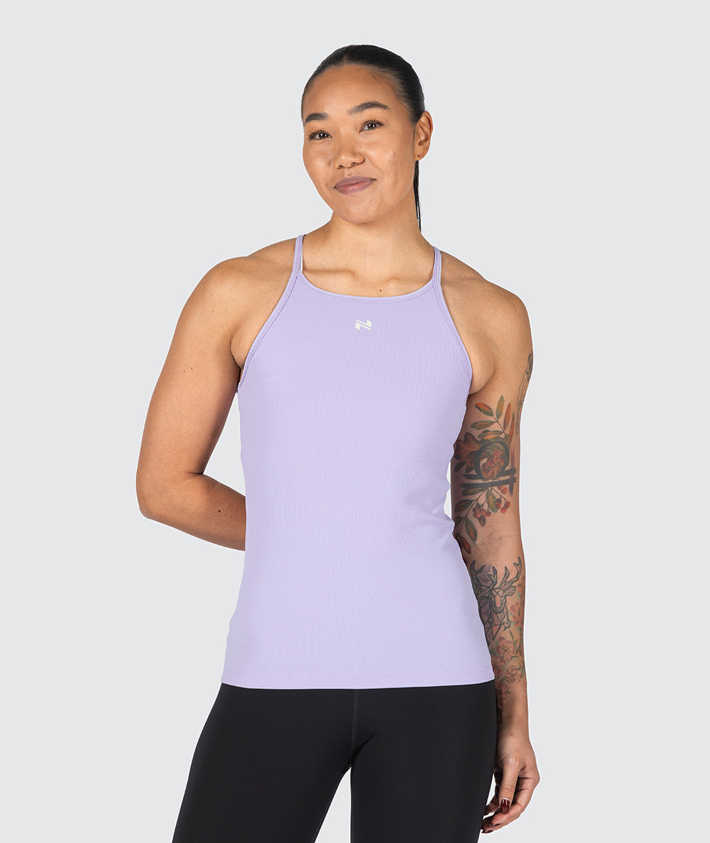 Women's Strappy Top, Model 172 cm / size S#color_lavender