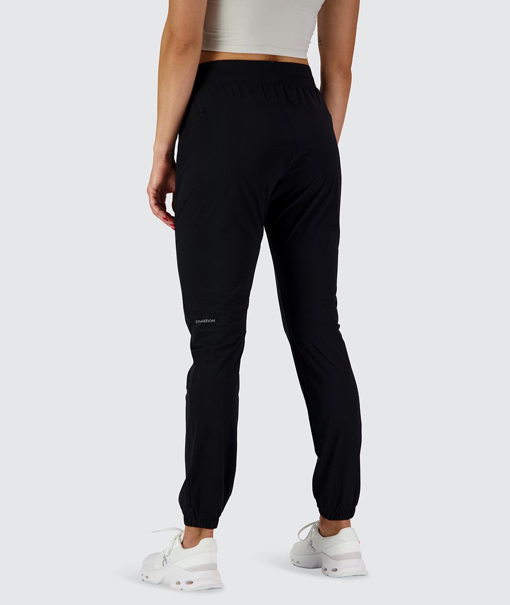 Women's Active Joggers for sports, Model 176 cm / size S#color_black