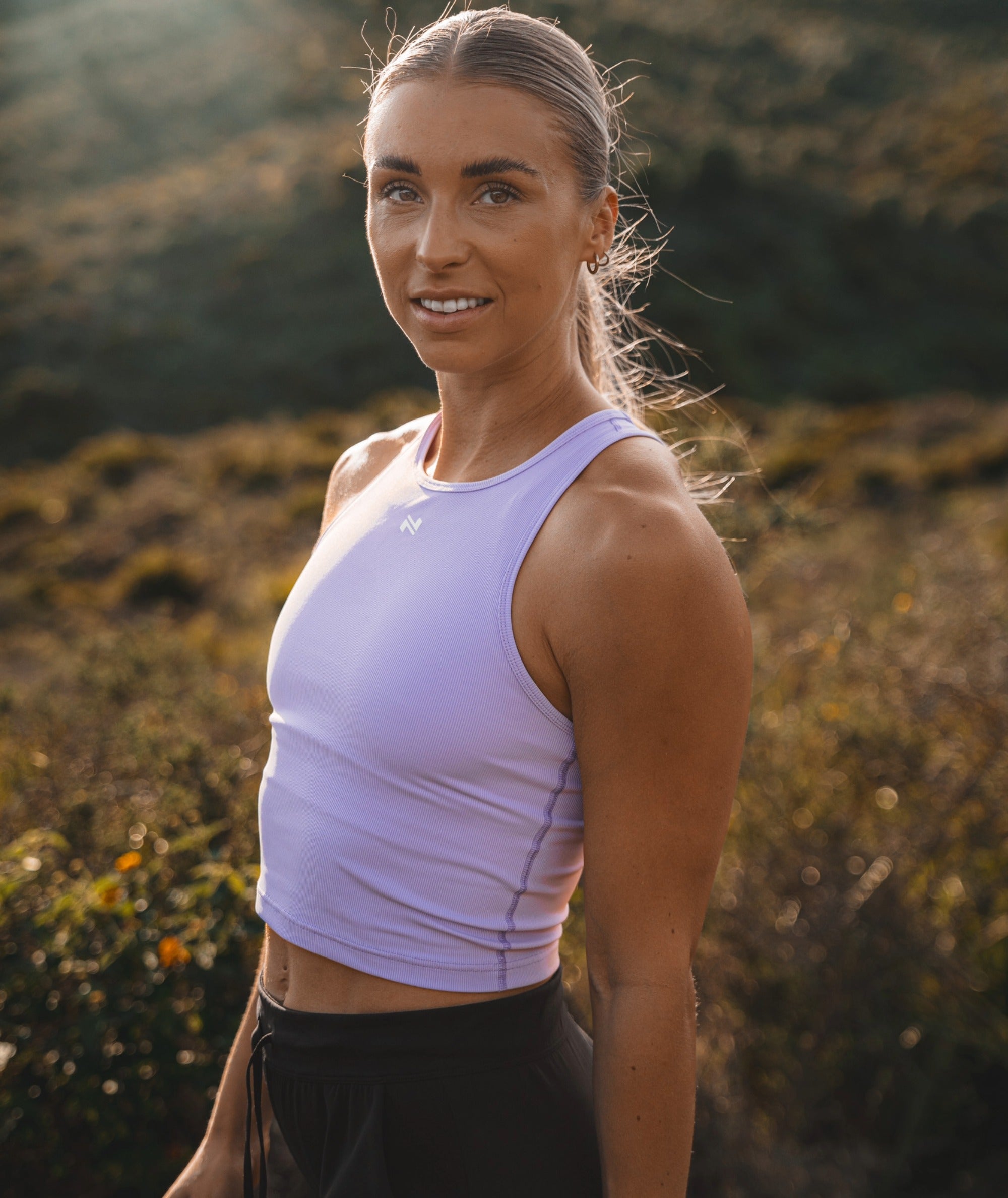 women's ribbed top#color_lavender