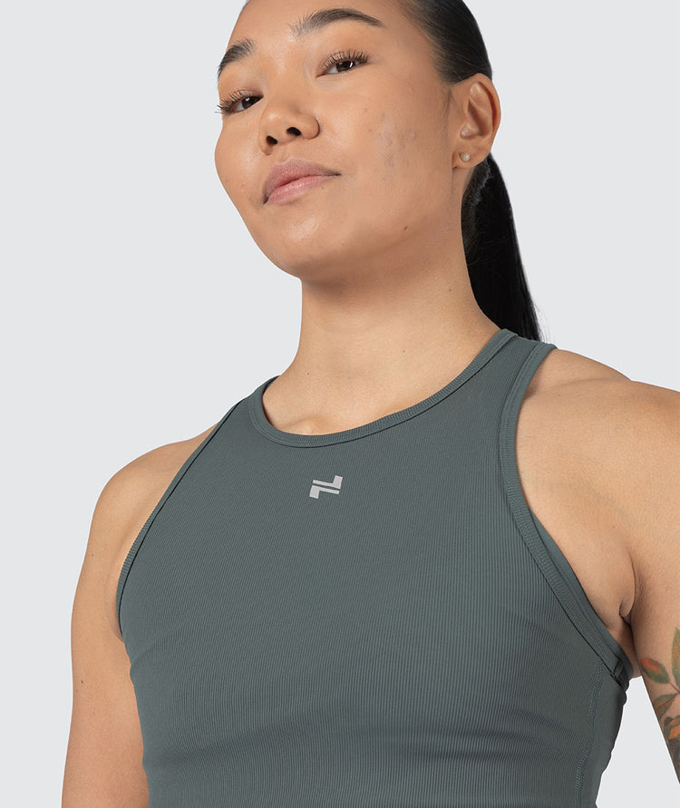 women's ribbed top#color_sage