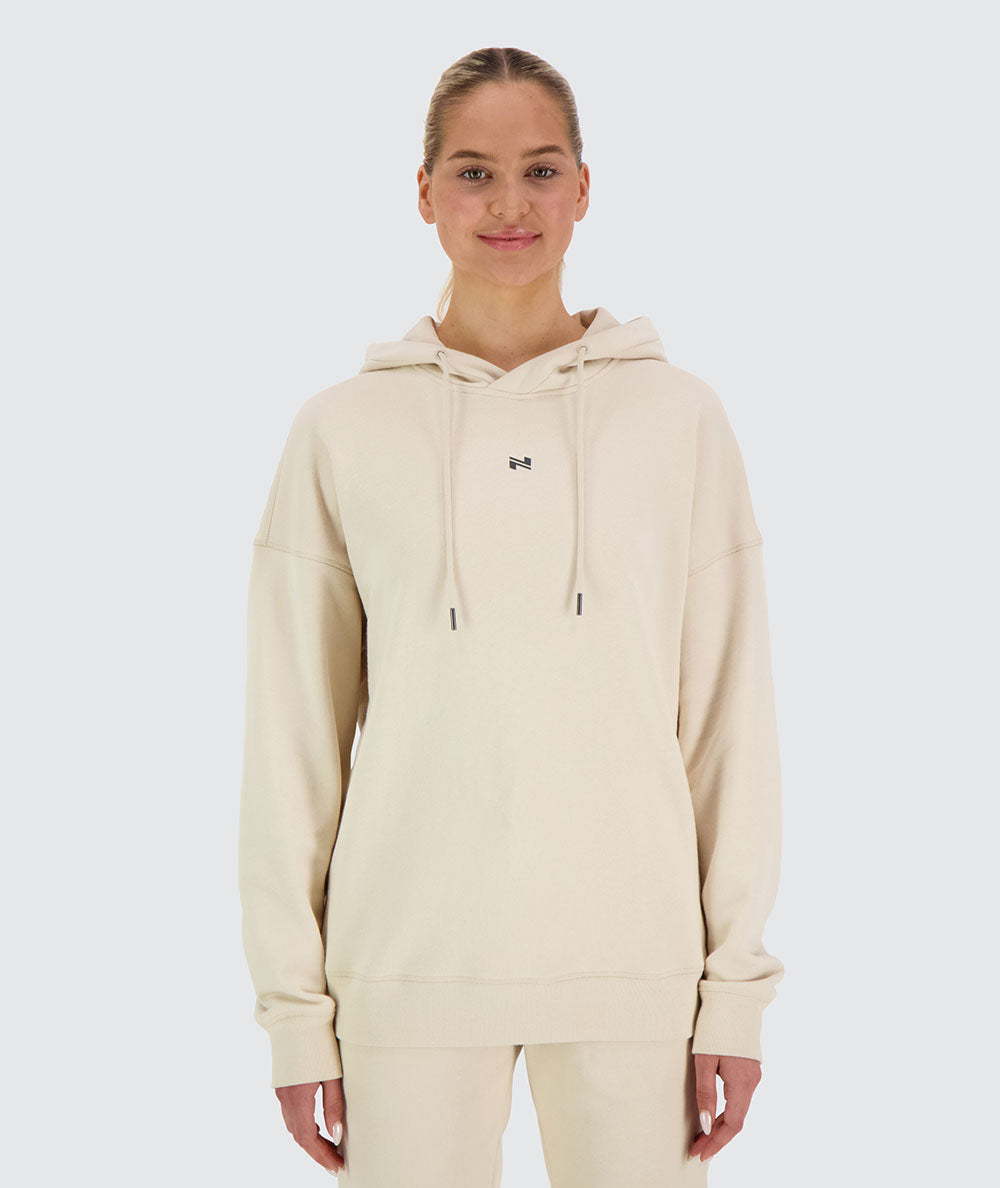 womens sweater hoodie, Model 173 cm / size S#color_oat