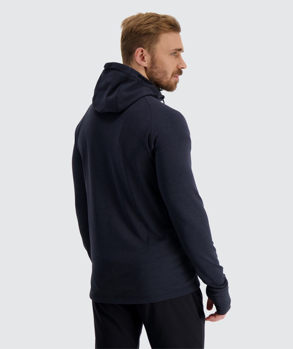 Men's Polartec Training Hoodie#color_charcoal-black