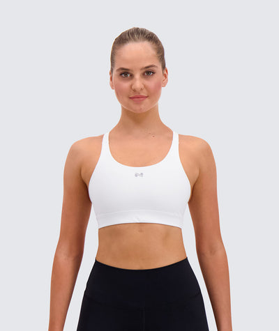 YIONTAN Running Sports Bra for Women with Raceback Sports Bras