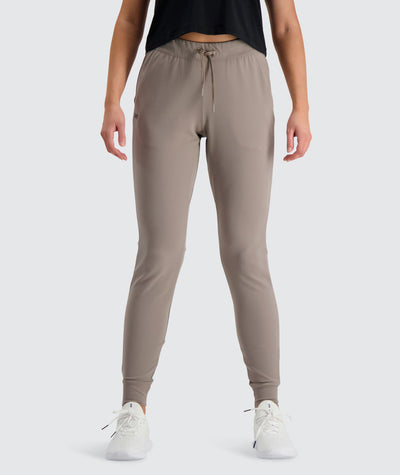 womens joggers for training#sand