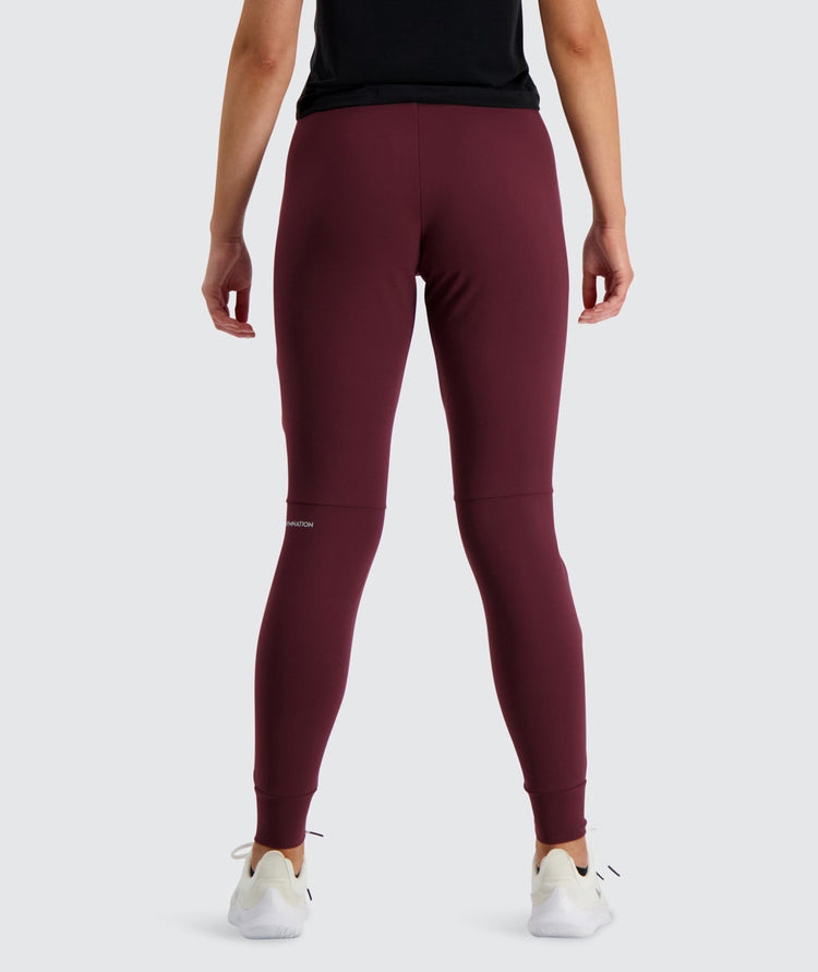 Women's Training Joggers #color_wine-red